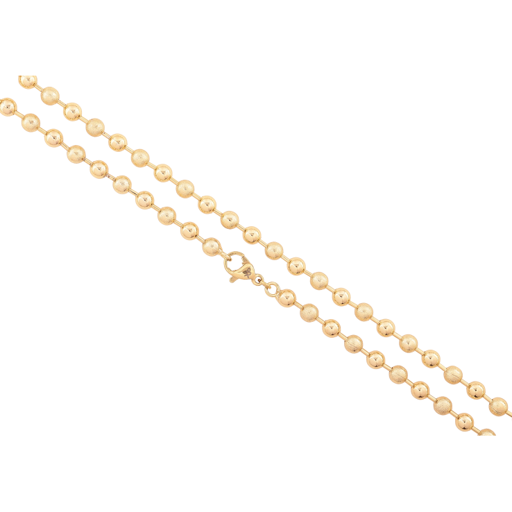 Ланцюжок Xuping колір Позолота 14K "Плетіння Перлина" довжина 45см х 1-4мм фото №11 Ланцюжок Xuping колір Позолота 14K "Плетіння Перлина" довжина 45см х 1-4мм фото №11