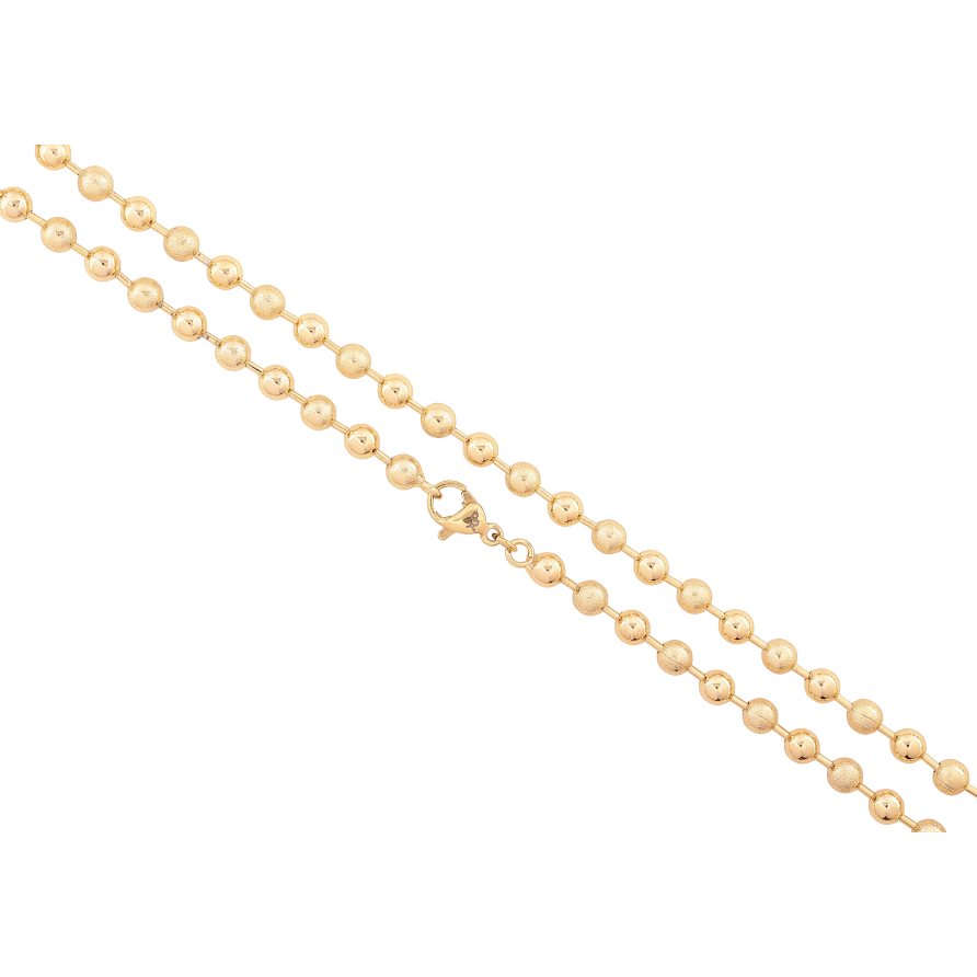 Ланцюжок Xuping колір Позолота 14K "Плетіння Перлина" довжина 45см х 1-4мм фото №1 Ланцюжок Xuping колір Позолота 14K "Плетіння Перлина" довжина 45см х 1-4мм фото №1