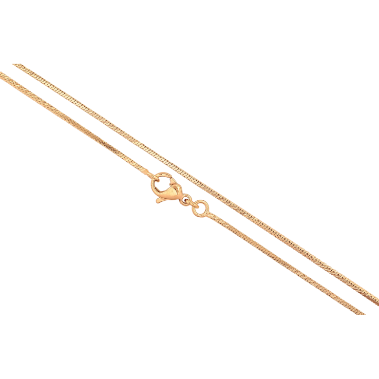 Цепочка Xuping цвет Позолота 18K "Плетение Ювелирный шнур 4-х гранный" длинна 45см х 1мм фото №22 Цепочка Xuping цвет Позолота 18K "Плетение Ювелирный шнур 4-х гранный" длинна 45см х 1мм фото №22