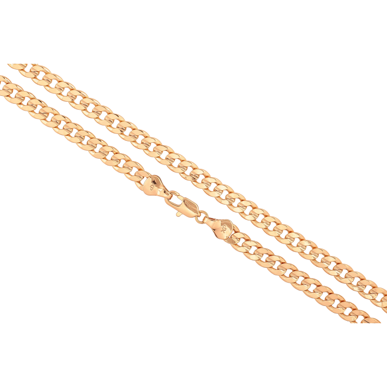 Цепочка Xuping цвет Позолота 18K "Плетение Панцирное" длинна 50см х 6мм фото №1 Цепочка Xuping цвет Позолота 18K "Плетение Панцирное" длинна 50см х 6мм фото №1