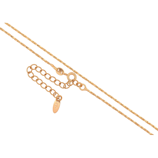 Цепочка Xuping цвет Позолота 18K "Плетение Фантазийное" длина 45-50см х 1мм фото №1