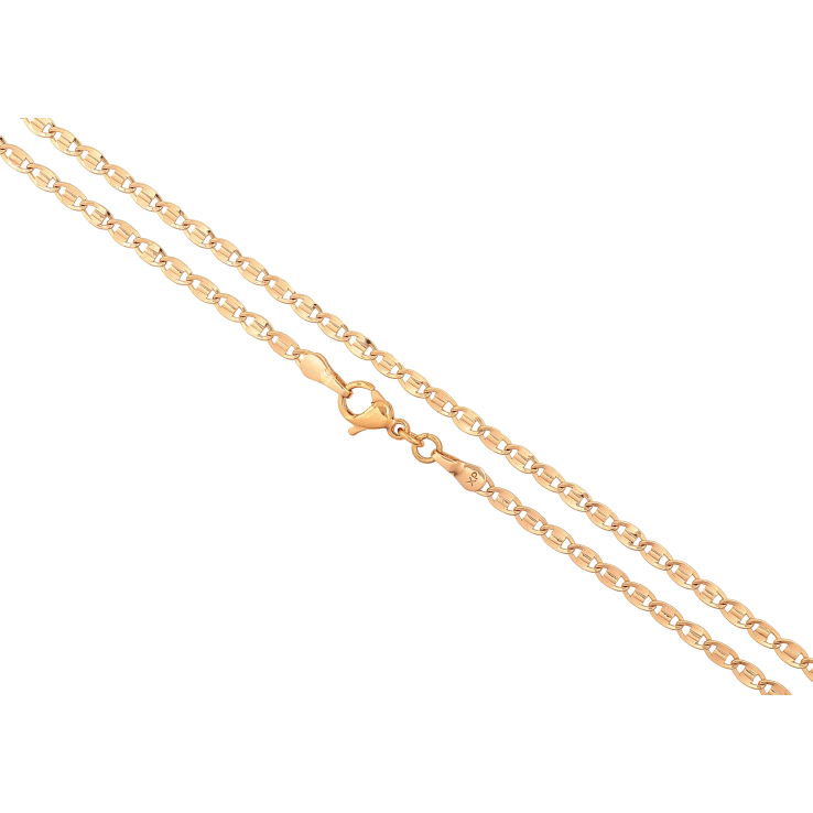 Ланцюжок Xuping колір Позолота 18K "Плетіння Морський ланцюг" довжина 45см х 2.5мм фото №6