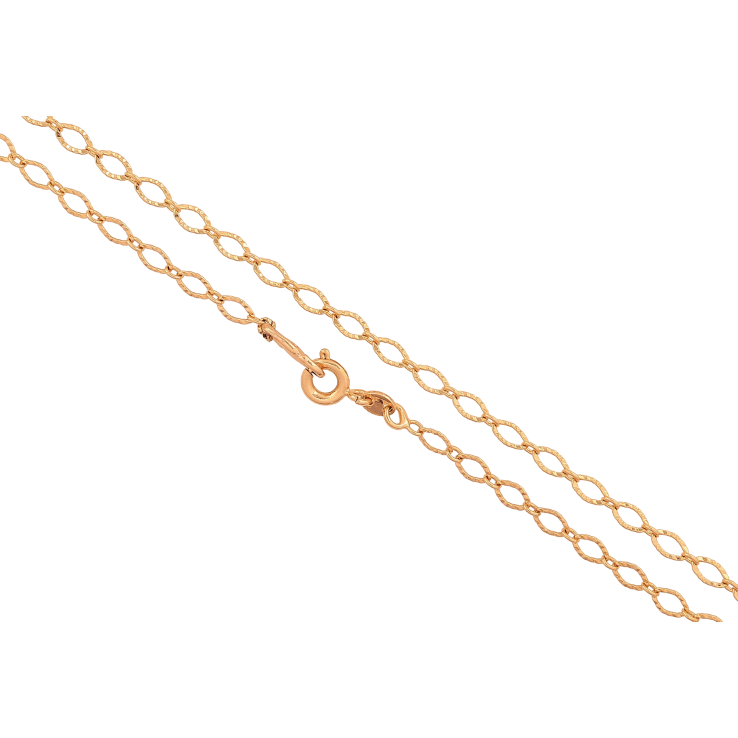 Цепочка Xuping цвет Позолота 18K "Плетение Фантазийное" длинна 44см х 4мм фото №13