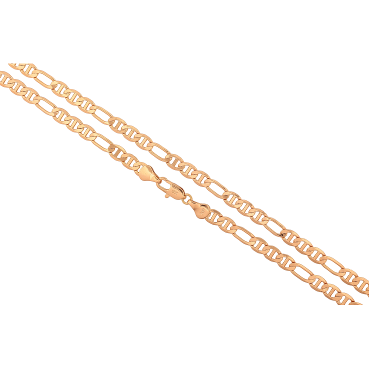 Ланцюжок Xuping колір Позолота 18K "Плетіння Фантазійне" довжина 50см х 5мм фото №8 Ланцюжок Xuping колір Позолота 18K "Плетіння Фантазійне" довжина 50см х 5мм фото №8