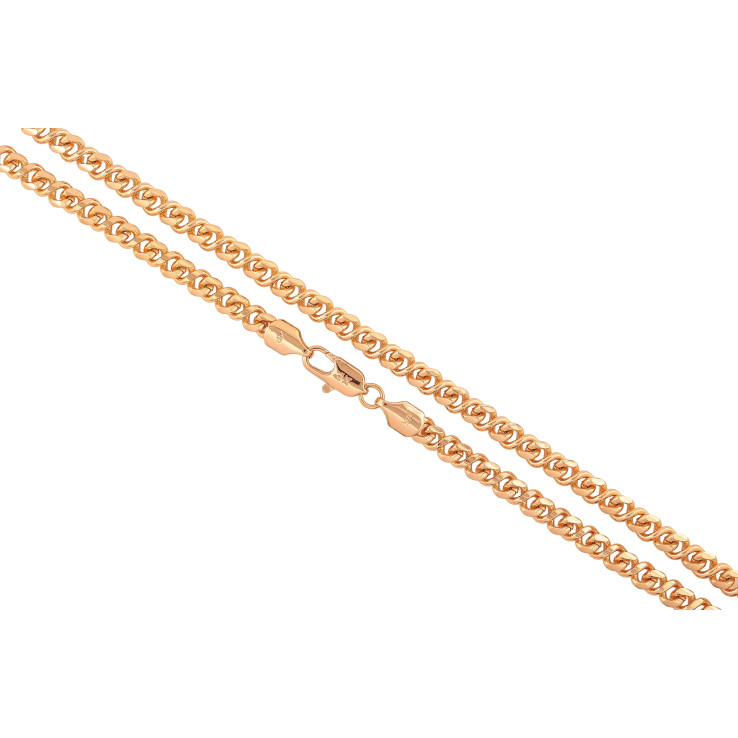 Цепочка Xuping цвет Позолота 18K "Плетение Восьмерка" длинна 51см х 5мм фото №11