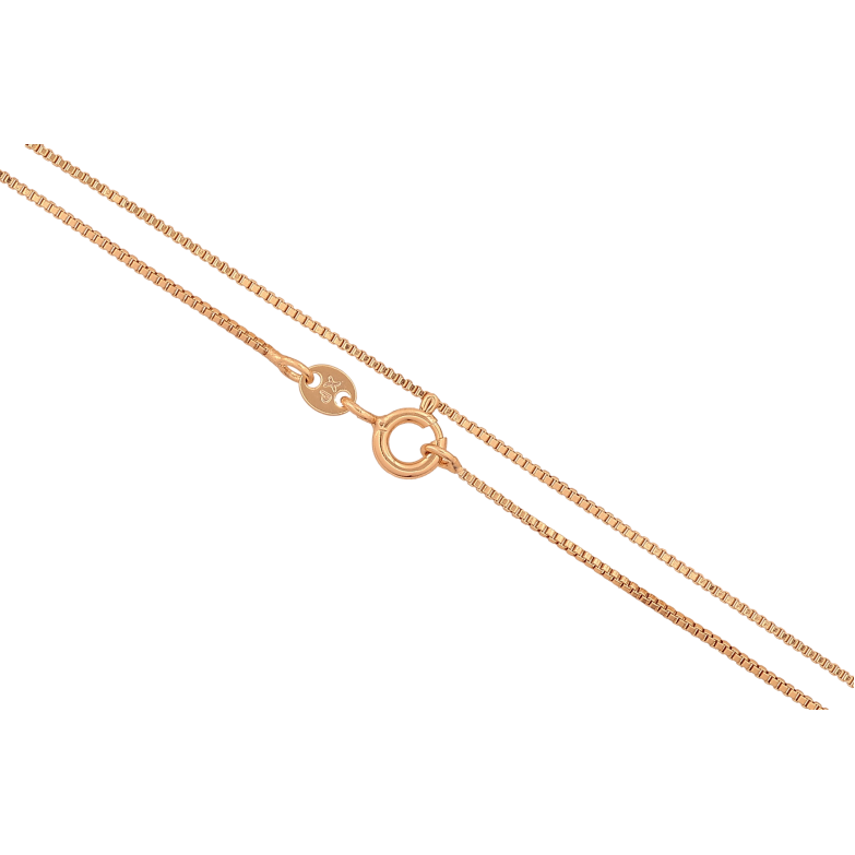 Цепочка Xuping цвет Позолота 18K "Плетение Венецианское" длина 60см х 1мм фото №1 Цепочка Xuping цвет Позолота 18K "Плетение Венецианское" длина 60см х 1мм фото №1