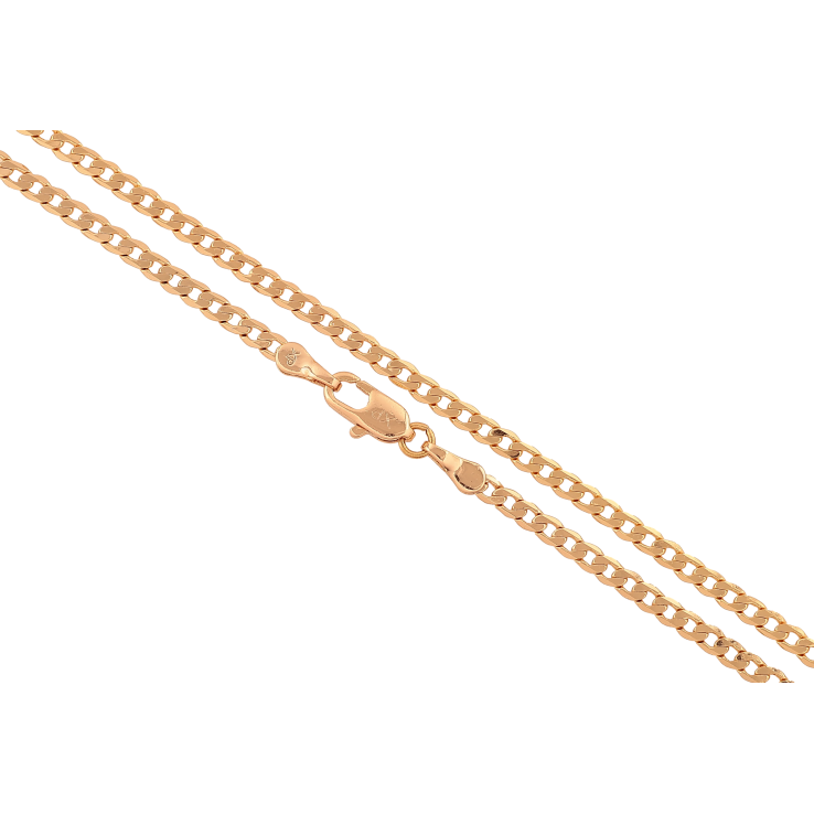 Цепочка Xuping цвет Позолота 18K "Плетение Панцирное" длинна 50см х 2.5мм фото №3 Цепочка Xuping цвет Позолота 18K "Плетение Панцирное" длинна 50см х 2.5мм фото №3