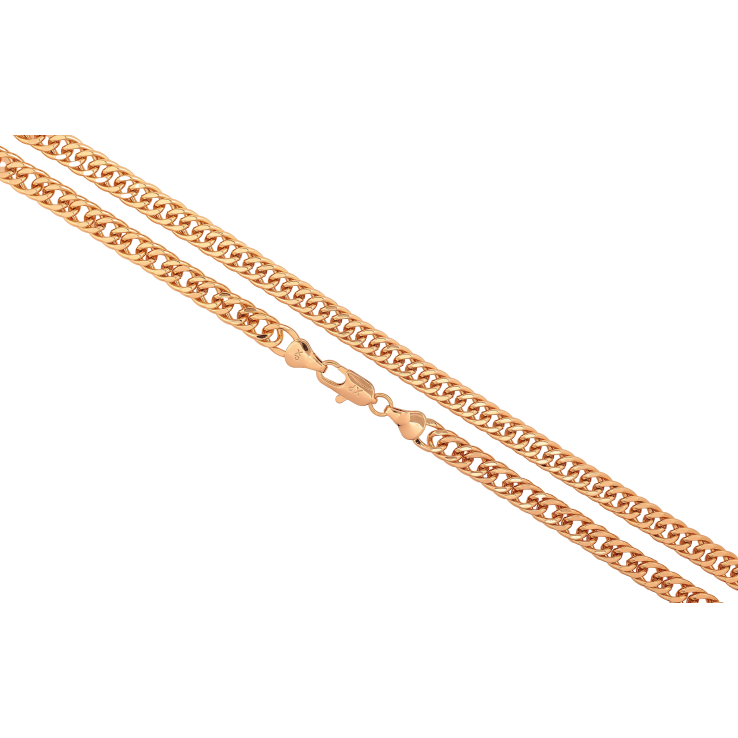 Цепочка Xuping цвет Позолота 18K "Плетение Кобра" длинна 50см х 6мм фото №5