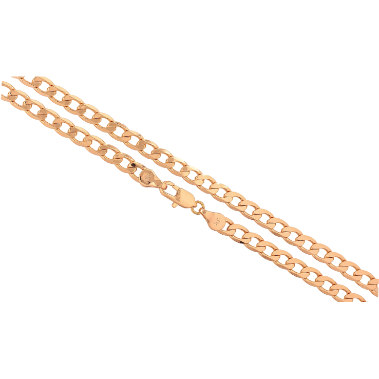 Ланцюжок Xuping колір Позолота 18K "Плетіння Панцирне" довжина 45см х 5мм фото №25