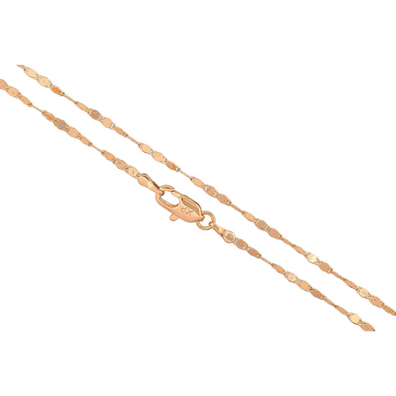 Ланцюжок Xuping колір Позолота 18K "Плетіння Фантазійне" довжина 45см х 1.5мм фото №11