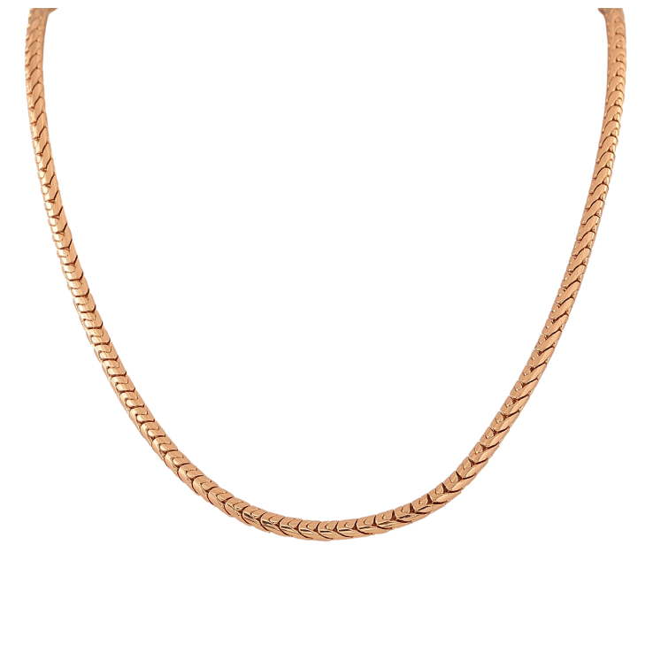 Ланцюжок Xuping колір Позолота 18K "Плетіння Фантазійне" довжина 59см х 3мм фото №2