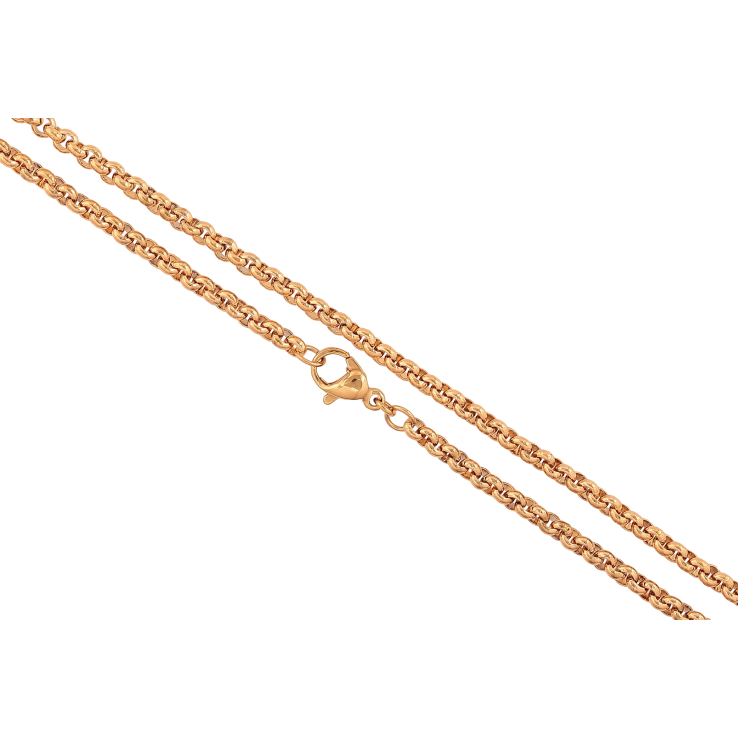 Цепочка Xuping цвет Позолота 18K "Плетение Бельцер" длинна 50см х 3мм фото №17