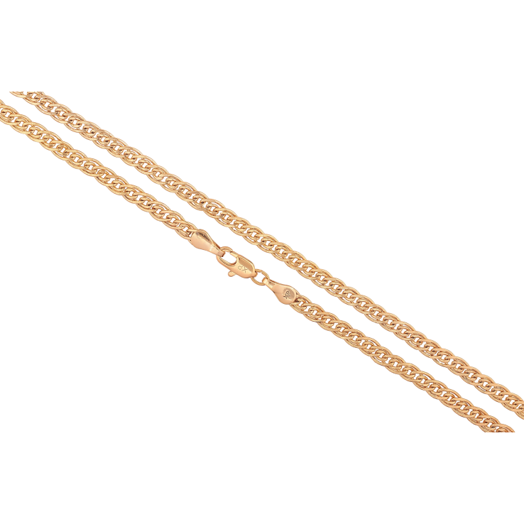 Ланцюжок Xuping колір Позолота 18K "Плетіння Нонна" довжина 60см х 4мм фото №24