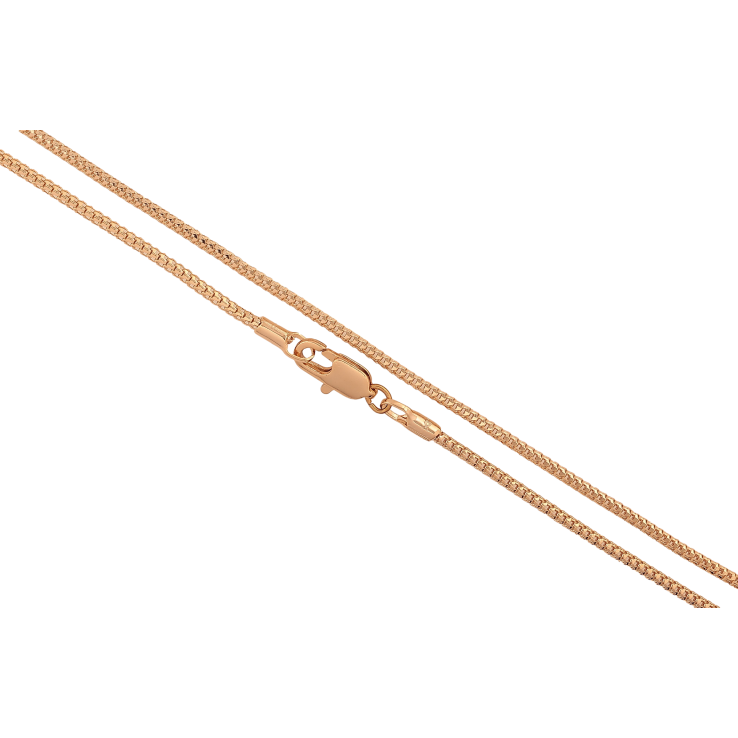 Цепочка Xuping цвет Позолота 18K "Плетение Фантазийное" длинна 45см х 2мм фото №9