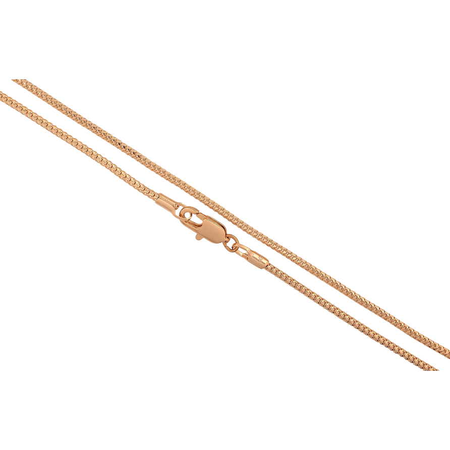 Цепочка Xuping цвет Позолота 18K "Плетение Фантазийное" длинна 45см х 2мм фото №1