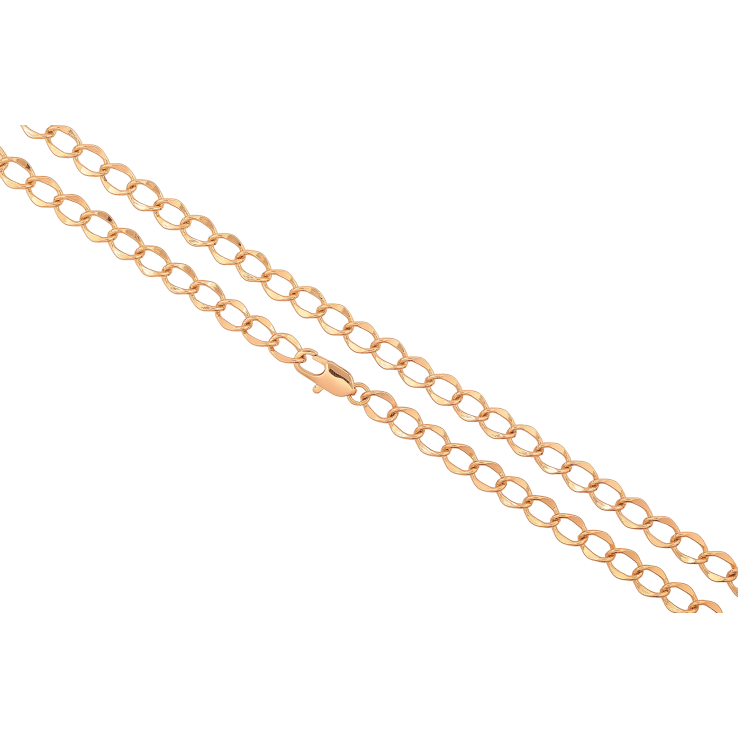 Ланцюжок Xuping колір Позолота 18K "Плетіння Панцирне" довжина 44см х 5мм фото №10