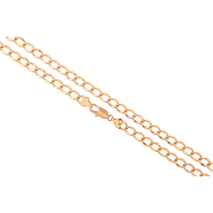 Ланцюжок Xuping колір Позолота 18K "Плетіння Панцирне" довжина 50см х 7мм фото №13