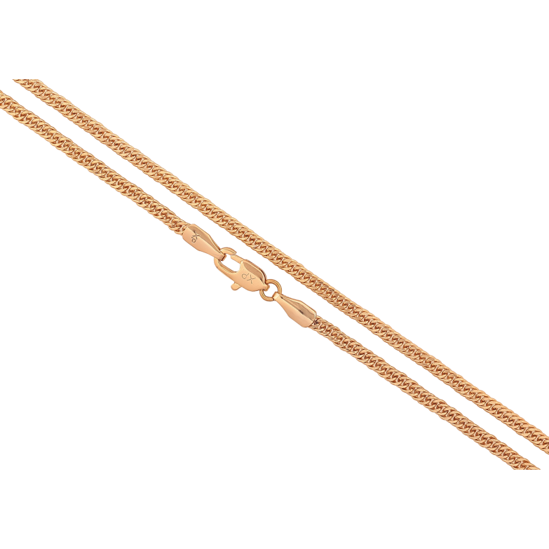 Цепочка Xuping цвет Позолота 18K "Плетение Кобра" длинна 50см х 2.5мм фото №1