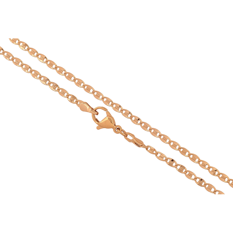 Ланцюжок Xuping колір Позолота 18K "Плетіння Морський ланцюг" довжина 45см х 3мм фото №1