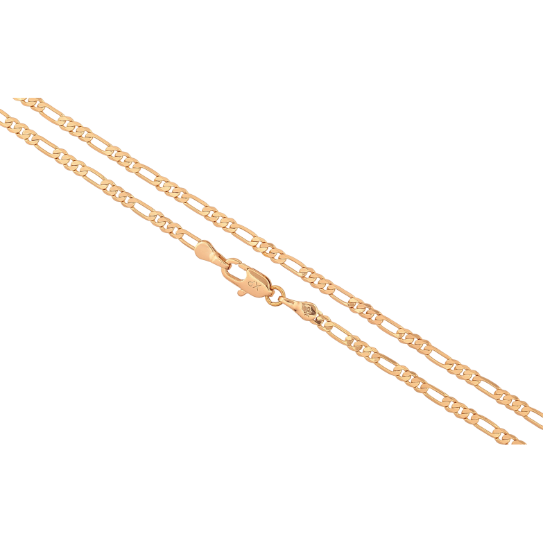Цепочка Xuping цвет Позолота 18K "Плетение Фигаро" длинна 45см х 2.5мм фото №1