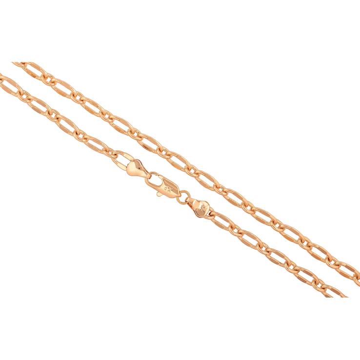 Ланцюжок Xuping колір Позолота 18K "Плетіння Фантазійне" довжина 52см х 6мм фото №11