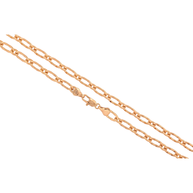 Ланцюжок Xuping колір Позолота 18K "Плетіння Фантазійне" довжина 50см х 6мм фото №9