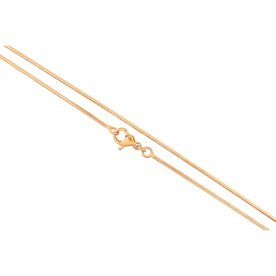 Цепочка Xuping цвет Позолота 18K "Плетение Ювелирный шнур 6-ти гранный" длина 60см х 1мм фото №1 Цепочка Xuping цвет Позолота 18K "Плетение Ювелирный шнур 6-ти гранный" длина 60см х 1мм фото №1