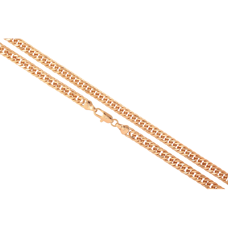 Ланцюжок Xuping колір Позолота 18K "Плетіння Кобра" довжина 56см х 6мм фото №8