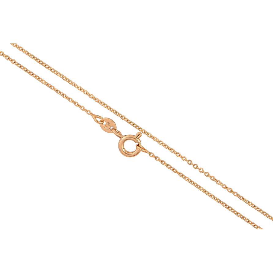 Цепочка Xuping цвет Позолота 18K "Плетение Якорное" длинна 49см х 1мм фото №1