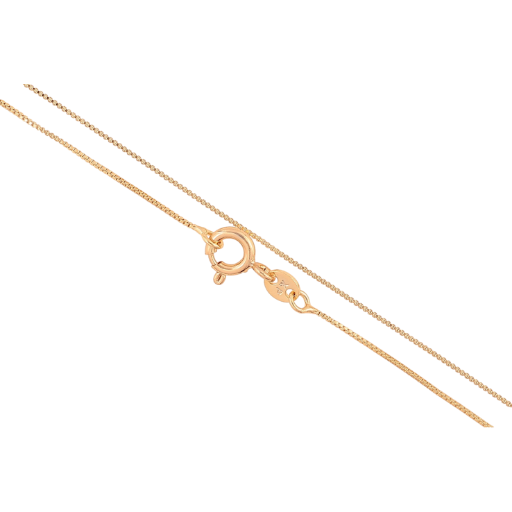 Цепочка Xuping цвет Позолота 18K "Плетение Венецианское" длинна 45см х 1мм фото №11