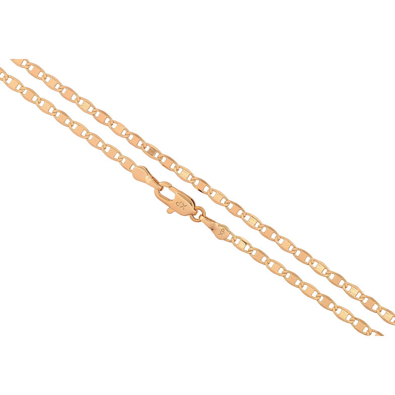 Ланцюжок Xuping колір Позолота 18K "Плетіння Морський ланцюг" довжина 50см х 2.5мм фото №2