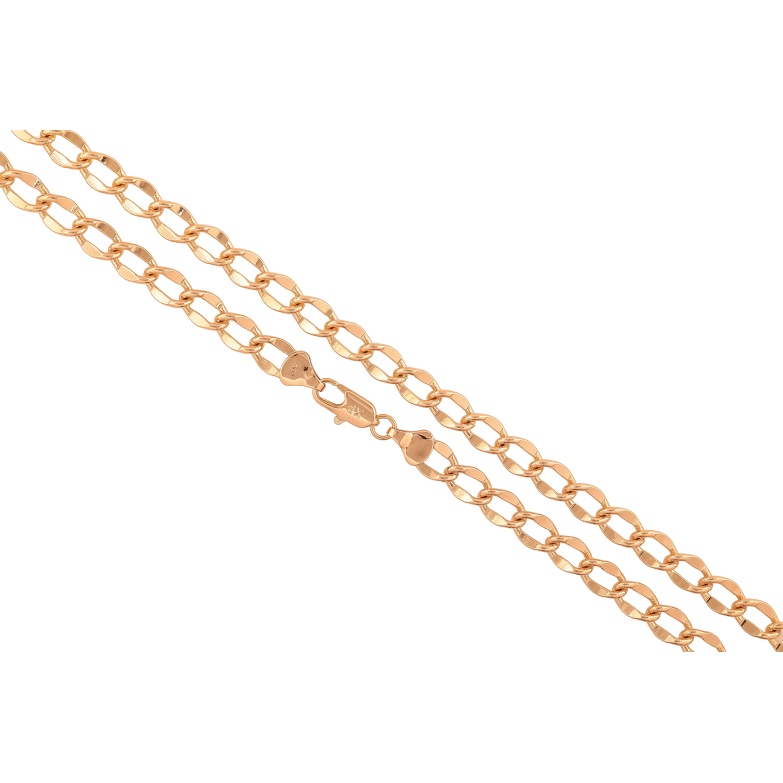 Ланцюжок Xuping колір Позолота 18K "Плетіння Панцирне" довжина 50см х 7мм фото №1 Ланцюжок Xuping колір Позолота 18K "Плетіння Панцирне" довжина 50см х 7мм фото №1