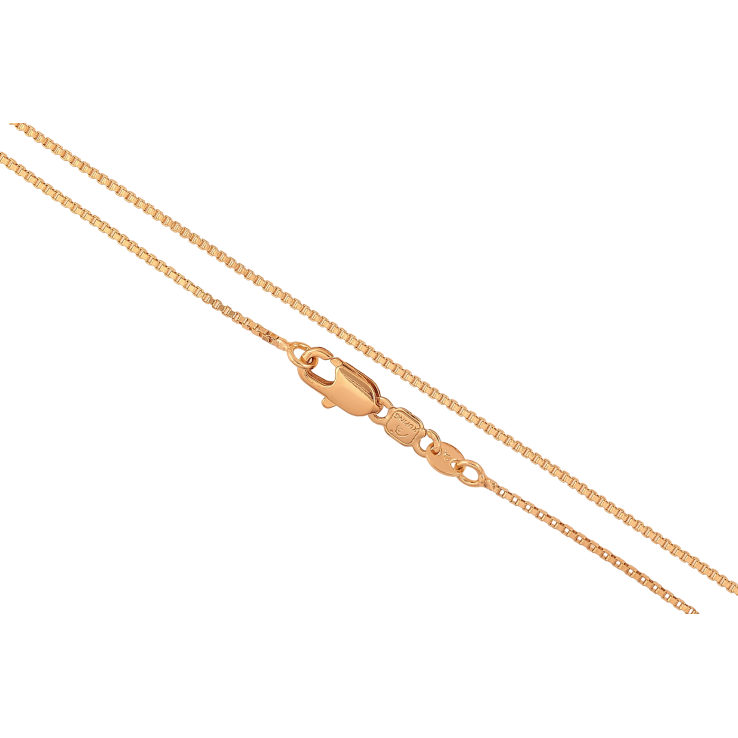 Ланцюжок Xuping колір Позолота 18K "Плетіння Венеціанське" довжина 48см х 1мм фото №12