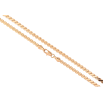 Ланцюжок Xuping колір Позолота 18K "Плетіння Серпантин" довжина 55см х 3мм фото №2