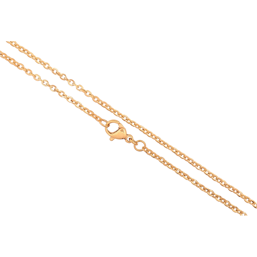 Ланцюжок Xuping колір Позолота 18K "Плетіння Якірне" довжина 45см х 2мм фото №1 Ланцюжок Xuping колір Позолота 18K "Плетіння Якірне" довжина 45см х 2мм фото №1