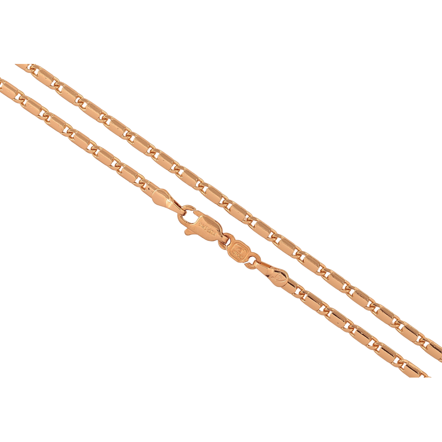 Ланцюжок Xuping колір Позолота 18K "Плетіння Морський ланцюг" довжина 60см х 3мм фото №1 Ланцюжок Xuping колір Позолота 18K "Плетіння Морський ланцюг" довжина 60см х 3мм фото №1