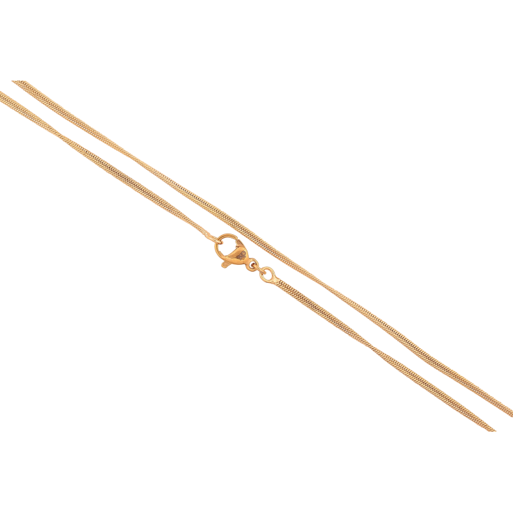 Ланцюжок Xuping колір Позолота 18K "Плетіння Снейк" довжина 45см х 2мм фото №18