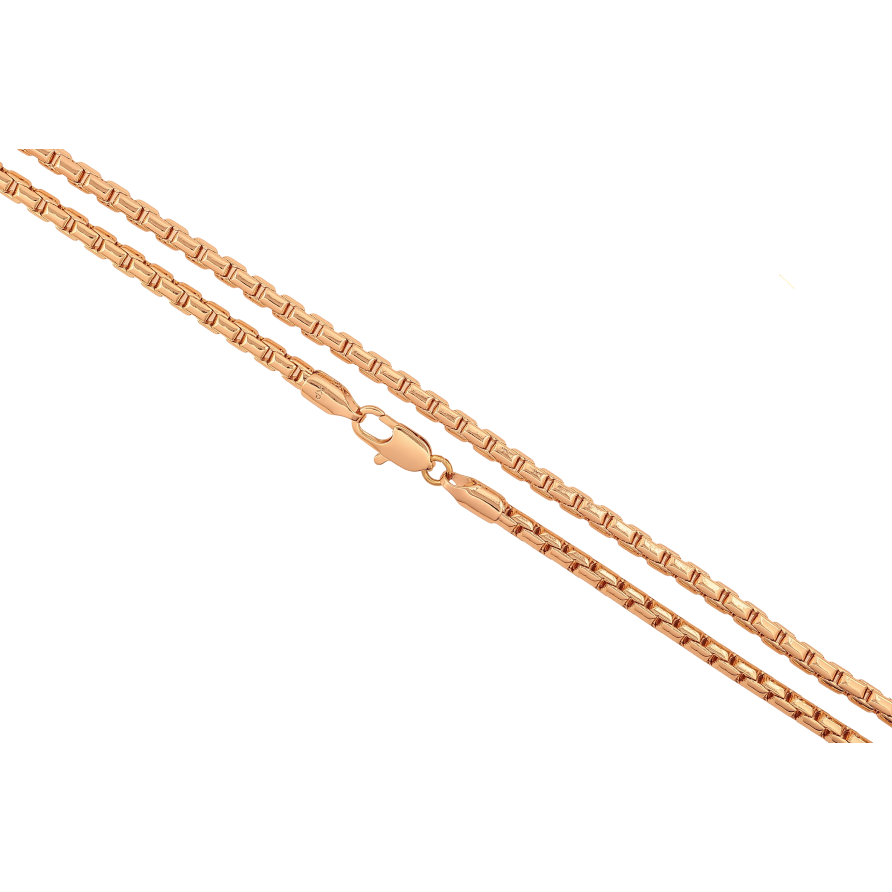 Цепочка Xuping цвет Позолота 18K "Плетение Венецианское" длинна 50см х 3мм фото №1 Цепочка Xuping цвет Позолота 18K "Плетение Венецианское" длинна 50см х 3мм фото №1