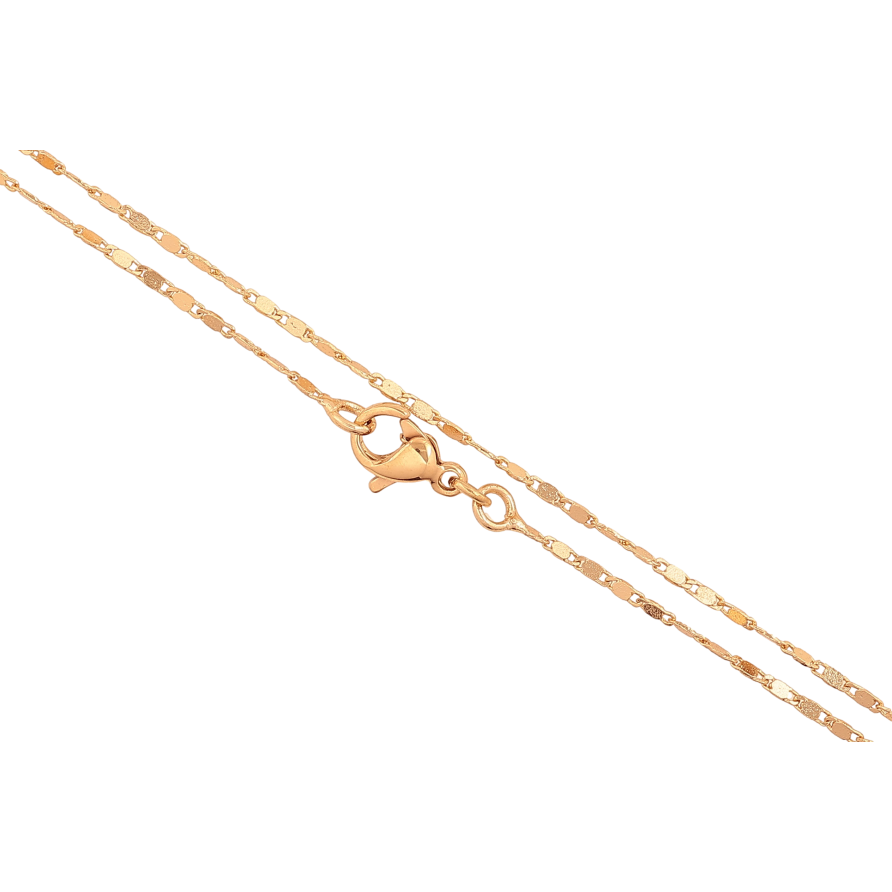 Цепочка Xuping цвет Позолота 18K "Плетение Морская цепь" длинна 45см х 1мм фото №1