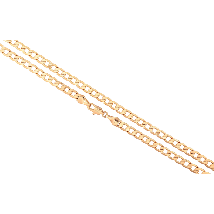 Ланцюжок Xuping колір Позолота 18K "Плетіння Панцирне" довжина 59см х 4мм фото №25