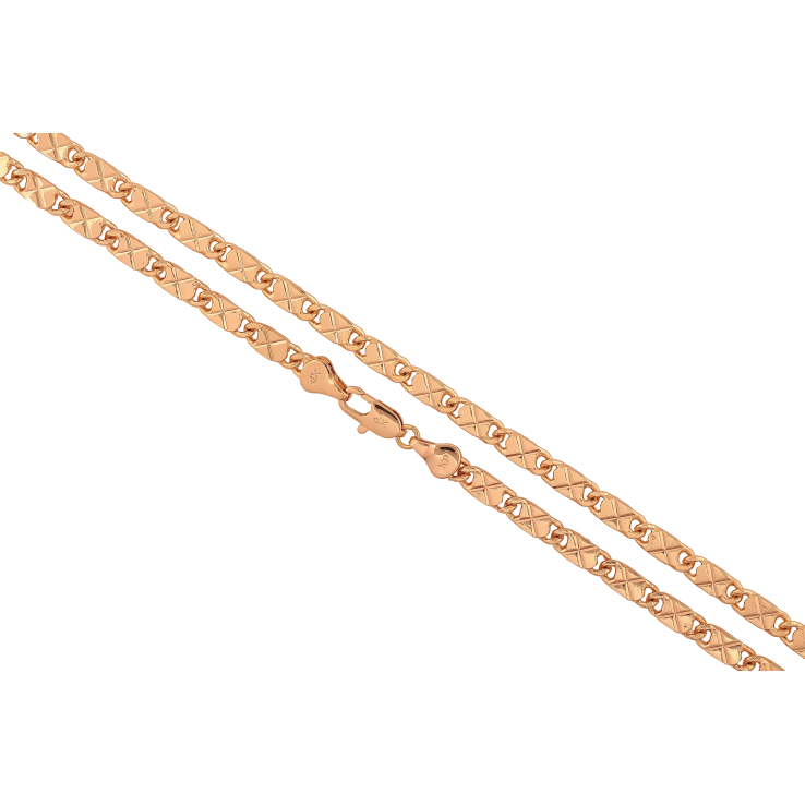 Цепочка Xuping цвет Позолота 18K "Плетение Фантазийное" длинна 50см х 4мм фото №19