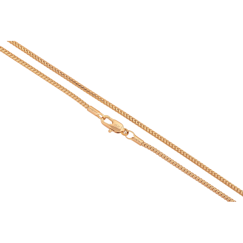 Ланцюжок Xuping колір Позолота 18K "Плетіння Фантазійне" довжина 50см х 2мм фото №1