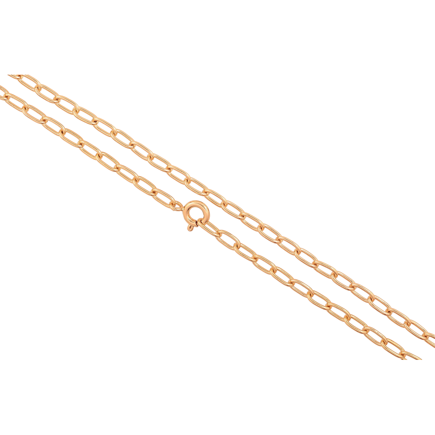 Цепочка Xuping цвет Позолота 18K "Плетение Якорное" длинна 50см х 3мм фото №1