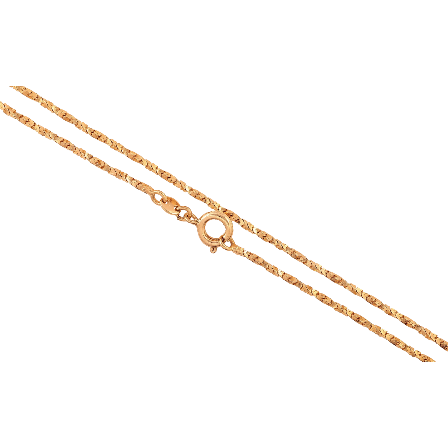 Ланцюжок Xuping колір Позолота 18K "Плетіння Фантазійне" довжина 51см х 2мм фото №1 Ланцюжок Xuping колір Позолота 18K "Плетіння Фантазійне" довжина 51см х 2мм фото №1
