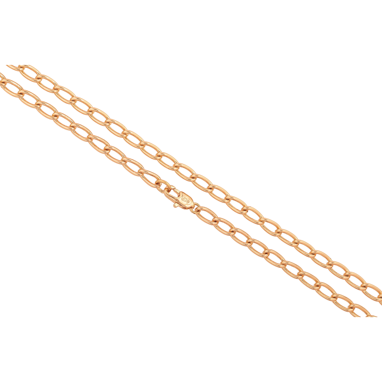 Ланцюжок Xuping колір Позолота 18K "Плетіння Панцирне довжина 51см х 4мм фото №2 Ланцюжок Xuping колір Позолота 18K "Плетіння Панцирне довжина 51см х 4мм фото №2