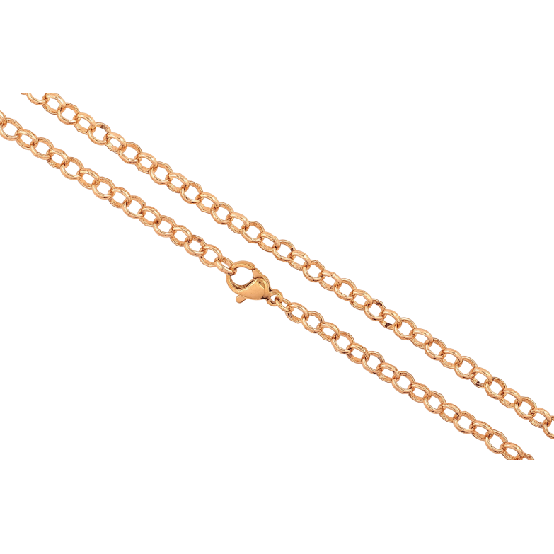 Ланцюжок Xuping колір Позолота 18K "Плетіння Ролло" довжина 49см х 4мм фото №1