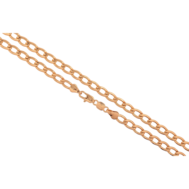 Ланцюжок Xuping колір Позолота 18K "Плетіння Панцирне" довжина 50см х 5мм фото №19 Ланцюжок Xuping колір Позолота 18K "Плетіння Панцирне" довжина 50см х 5мм фото №19