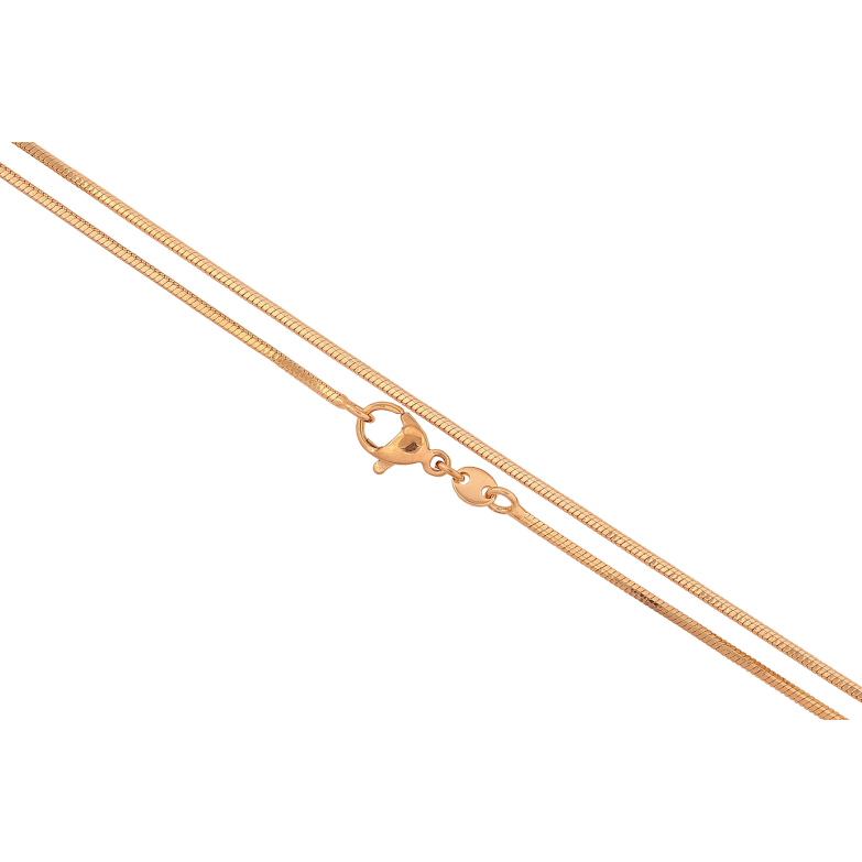 Цепочка Xuping цвет Позолота 18K "Плетение Ювелирный шнур 4-х гранный" длина 60см х 1мм фото №4 Цепочка Xuping цвет Позолота 18K "Плетение Ювелирный шнур 4-х гранный" длина 60см х 1мм фото №4