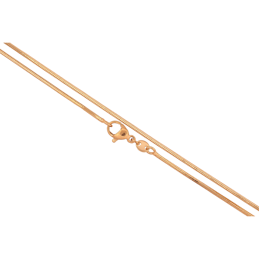 Цепочка Xuping цвет Позолота 18K "Плетение Ювелирный шнур 4-х гранный" длина 60см х 1мм фото №1 Цепочка Xuping цвет Позолота 18K "Плетение Ювелирный шнур 4-х гранный" длина 60см х 1мм фото №1