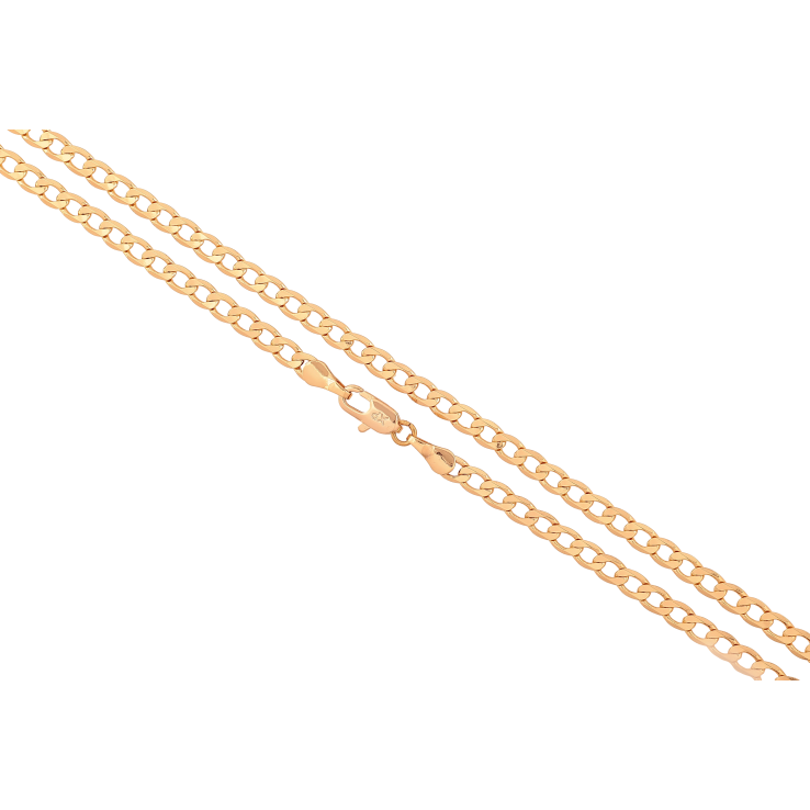 Цепочка Xuping цвет Позолота 18K "Плетение Панцирное" длина 50см х 4мм фото №13 Цепочка Xuping цвет Позолота 18K "Плетение Панцирное" длина 50см х 4мм фото №13